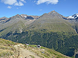 Blick zurück zur Stableinalm