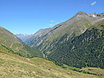 Blick Richtung Norden über das Venter Tal