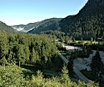 Blick zurück auf das Steinalpl