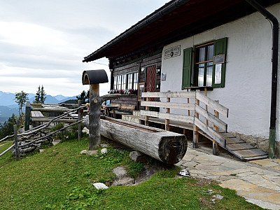 Feierabend an der Hochlandhütte
