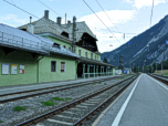Der Bahnhof Scharnitz