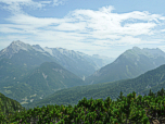 Aussicht nach Osten Richtung Isarursprung