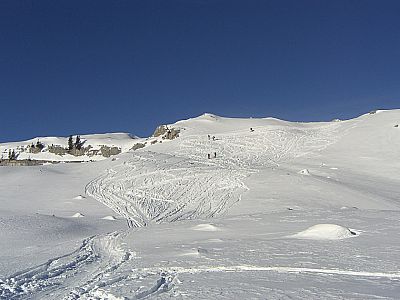 ...und kuppige Hänge