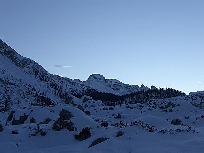 Unterwegs zur Fanesalpe