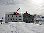 ....erreichen wir die Schlüterhütte