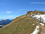 Die letzten Meter zum Gipfel