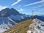 Der Gipfel des Zendleser Kofels