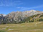 Blick zu den Aferer Geislern
