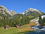 Ein letzter Blick zum Zendleser Kofel
