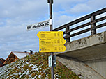 Wir orientieren uns in Richtung Sulzberger Höhenweg