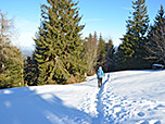 Wir verlassen den Gipfel...