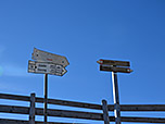 ...schlagen wir den Weg Nr. 14 Richtung Zinseler ein