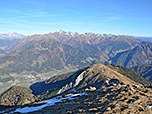 ...und zu den Pfunderer Bergen