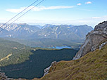 Blick zum Eibsee