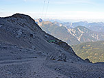 Blick zurück zur Wiener-Neustädter-Hütte