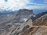 Blick zum Schneeferner und zum Schneefernerkopf