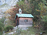 Kapelle bei der Höllentalangerhütte