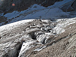 Spalten am Höllentalferner