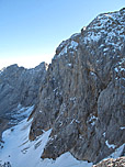 Die mächtigen Wände der Zugspitze