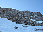 Das Gipfelkreuz der Zugspitze...