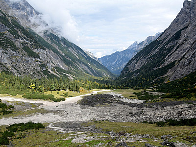 Ausblick ins Obere Reintal