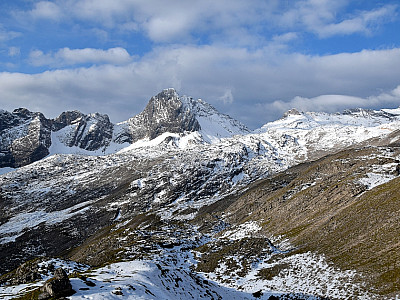 Die Plattspitze im Süden