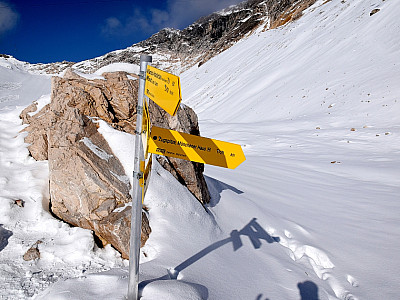 Noch trennen uns eineinhalb Stunden vom Ziel