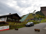 Die Olympiaskischanze in Garmisch