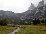 Rechts im Bild der markante Brunntalkopf (2260 m)