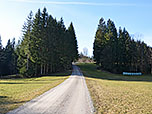 ...ist der Weg morderat steil