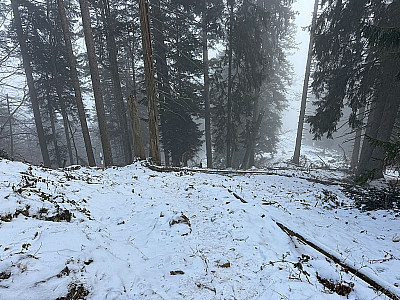 ...und wandern hinunter...