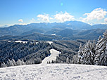 Blick zur Benediktenwand
