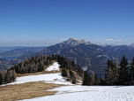 Blick zurück auf den Sattel