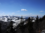 Bis zum Watzmann im Südwesten reicht die Sicht