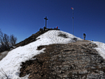 Der Gipfel des Zwölferhorn (1521 m)