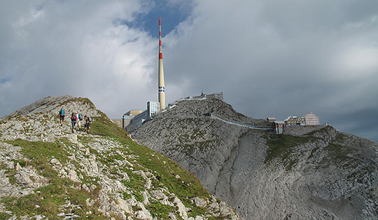 Berggasthaus Alter Säntis (2485 m)