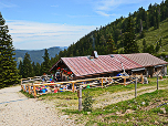 Die Ankelalm mit ihrer sonnigen Terrasse