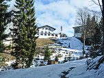 Das Berghaus Aschenbrenner von der Rodelbahn aus