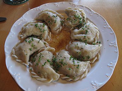 Hausgemachte Schlipfkrapfen