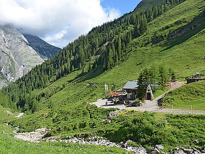 Die Binsalm liegt auf 1502 Metern