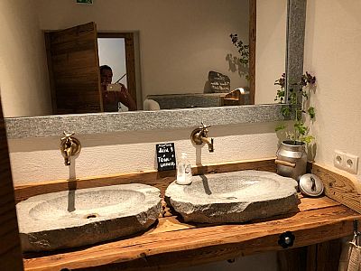 Wer wäscht hier nicht gerne Hände...