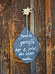 Der Genuss fällt bei diesem Ausblick nicht schwer