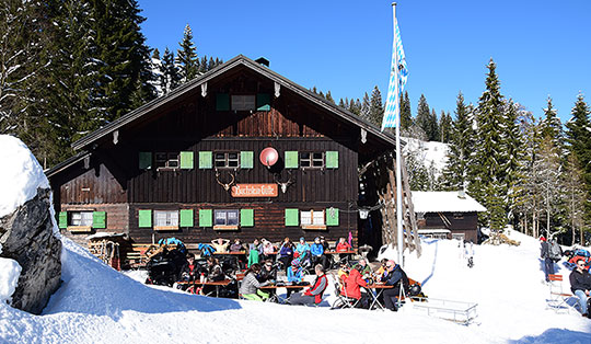 Buchsteinhütte (1260 m)