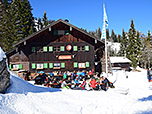 Die ganzjährig bewirtschaftete Buchsteinhütte