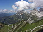 Blick zurück zur Hütte