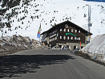Eine der wenigen Alpenvereinshütten, ...