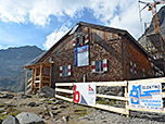Die alte im Jahre 1908 erbaute Edelrauthütte