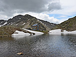 Flaggersee und Flaggerschartenhütte