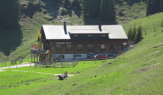 Füssener Hütte (1520 m)