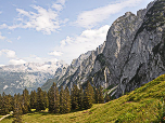 Blick zum Dachsteingletscher